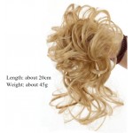 Coc modern din par artificial ATM22H613 - Blond Ash Mixt